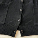 Cardigan de punto holgado y casual para uso diario, estilo callejero, para otono/invierno