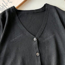 Cardigan de punto holgado y casual para uso diario, estilo callejero, para otono/invierno