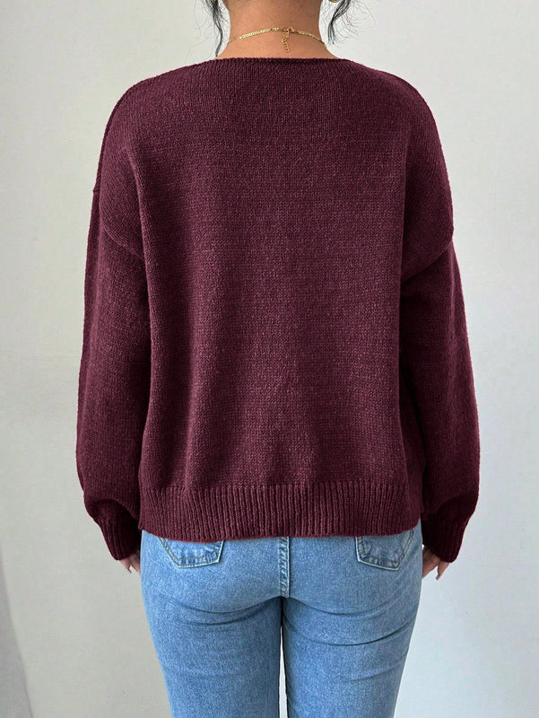 Prive blusa casual de manga larga con amarres delanteros para mujer, para uso diario