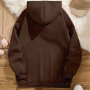 Slayr sudadera con capucha casual de invierno para mujer con estampado de lema