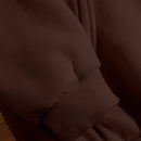 Slayr sudadera con capucha casual de invierno para mujer con estampado de lema
