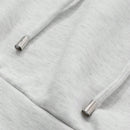 Dazy sudadera con capucha corta de unicolor informal para mujer, de manga larga, para otono/invierno