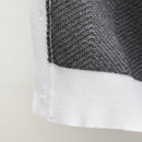 Bizwear cardigan de punto a color blanco y negro con forro de felpa, sudadera con capucha de manga larga, adecuado para uso de oficina, otono/invierno, accion de gracias