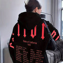 Essnce sudadera con capucha de ajuste holgado y cordon, con estampado de lema, para mujer, para otono/invierno