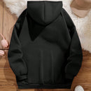 Slayr sudadera con capucha casual de invierno para mujer con estampado de lema