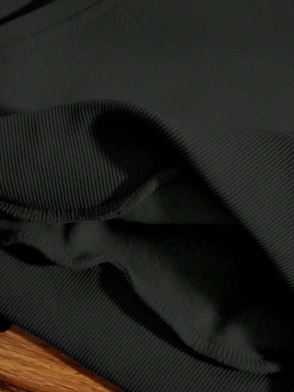 Slayr sudadera con capucha casual de invierno para mujer con estampado de lema