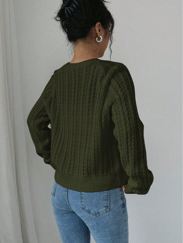 Essnce cardigan de mujer de manga larga con estampado floral 3d con lazo delantero, de estilo frances casual y versatil