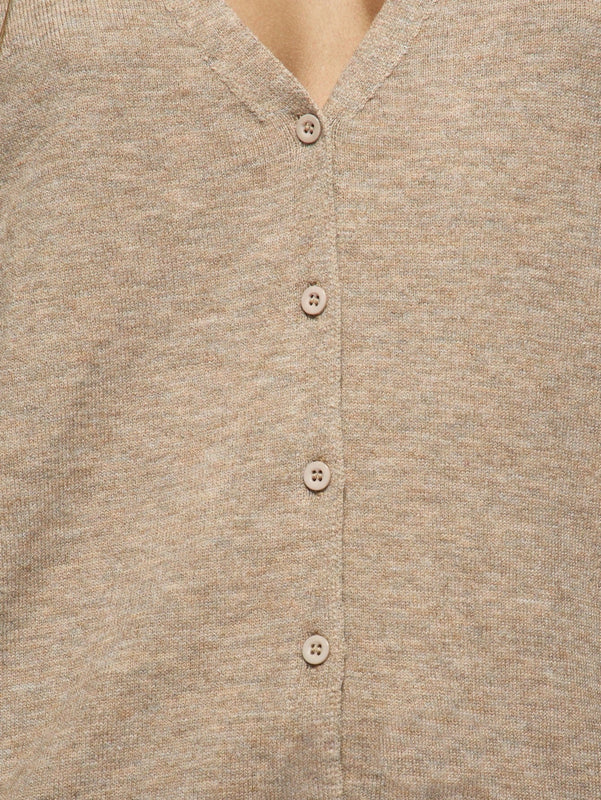 Missguided cardigan con escote en v y botones tejido