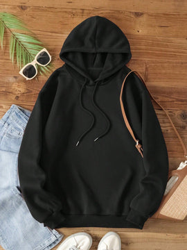 Essnce sudadera holgada de mujer con estampado de letras y mariposas de manga larga, para otono/invierno