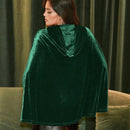 Foxxy capa con capucha de terciopelo navidena