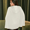 Foxxy capa con capucha de terciopelo navidena