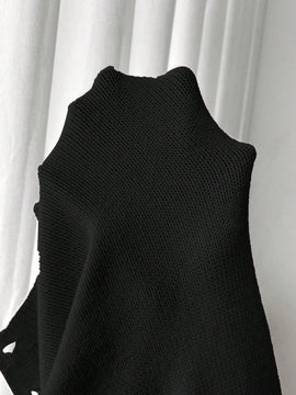 Moosta mujer chaqueta de punto de unicolor con cuello redondo, manga larga, de abotonadura sencilla, versatil y de moda, para otono/invierno