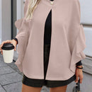 Clasi sueter de lana minimalista de unicolor con botones al frente y manga larga para mujer, uso casual diario
