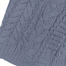 Moosta cardigan casual suelto de unicolor de manga larga con lazada delante para mujer, otono/invierno