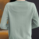 Essnce cardigan suelto y casual de mujer de un solo abotonado, de color liso, manga larga, para otono/invierno