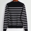 Essnce cardigan suelto y casual de mujer de un solo abotonado, de color liso, manga larga, para otono/invierno