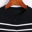 Essnce cardigan suelto y casual de mujer de un solo abotonado, de color liso, manga larga, para otono/invierno