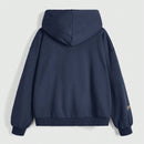 Harry potter | romwe sudadera con capucha de mujer informal, de gran tamano, con bolsillo tipo canguro, estampado de letras y insignias de animales, y cordon ajustable
