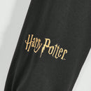 Harry potter | romwe sudadera con capucha de mujer informal, de gran tamano, con bolsillo tipo canguro, estampado de letras y insignias de animales, y cordon ajustable