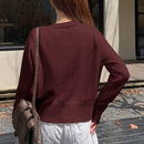 Dazy cardigan informal de mujer con decoracion de lazos, otono