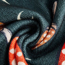 Thisuniquevibe cardigan informal para mujer con estampado de setas verdes lindas, apropiado para otono e invierno, vacaciones, ano nuevo, accion de gracias
