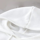 Ezwear sudadera con capucha blanca informal de talla estandar con estampado de texto "new york" para mujer