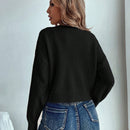 Prive cardigan informal de mujer de ajuste holgado, con hombros caidos, manga larga y de una sola hilera de botones, para otono/invierno