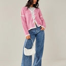 Forever 21 cardigan casual elegante y sencillo para mujer, apropiado para uso diario