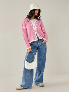 Forever 21 cardigan casual elegante y sencillo para mujer, apropiado para uso diario