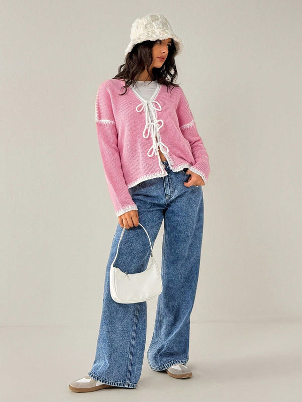 Forever 21 cardigan casual elegante y sencillo para mujer, apropiado para uso diario