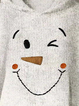 Lune sudadera con capucha de estampado floral vintage todo sobre en estilo minimalista casual, adecuada para otono/invierno