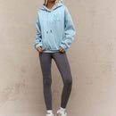 Missguided sudadera con capucha con cordones y logotipo bordado