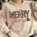 Ezwear sudadera holgada informal con capucha y estampado de arbol de navidad simple, adecuada para otono/invierno para mujeres
