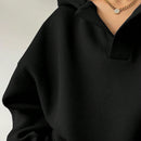 Essnce sudadera con capucha informal con estampado de letras para mujer, para uso diario