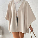 Frenchy abrigo de lana de estilo minimalista de moda, versatil y casual, para otono/invierno