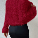 Allurite cardigan de mujer, sueter suave de unicolor, estilo simple y de moda casual para el dia a dia