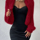 Allurite cardigan de mujer, sueter suave de unicolor, estilo simple y de moda casual para el dia a dia