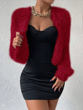 Allurite cardigan de mujer, sueter suave de unicolor, estilo simple y de moda casual para el dia a dia