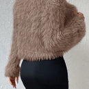 Allurite cardigan de mujer, sueter suave de unicolor, estilo simple y de moda casual para el dia a dia