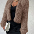 Allurite cardigan de mujer, sueter suave de unicolor, estilo simple y de moda casual para el dia a dia