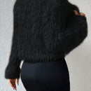 Allurite cardigan de mujer, sueter suave de unicolor, estilo simple y de moda casual para el dia a dia