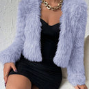 Allurite cardigan de mujer, sueter suave de unicolor, estilo simple y de moda casual para el dia a dia