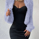 Allurite cardigan de mujer, sueter suave de unicolor, estilo simple y de moda casual para el dia a dia