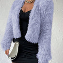 Allurite cardigan de mujer, sueter suave de unicolor, estilo simple y de moda casual para el dia a dia