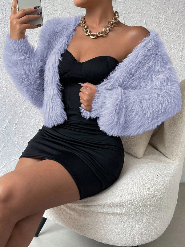 Allurite cardigan de mujer, sueter suave de unicolor, estilo simple y de moda casual para el dia a dia