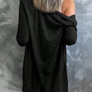 Hotapei cardigan de navidad de manga larga con diseno de arbol de navidad para mujer