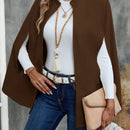 Emery rose ropa de otono para mujer, abrigo de lana con estilo de capa elegante para mujer, ropa de oficina para mujer