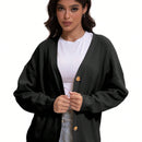 Outball cardigan de mujer, nueva coleccion 2024 cardigan con botones grandes moda top