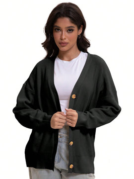 Outball cardigan de mujer, nueva coleccion 2024 cardigan con botones grandes moda top