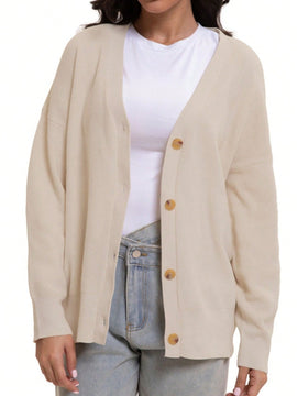 Outball cardigan de mujer, nueva coleccion 2024 cardigan con botones grandes moda top